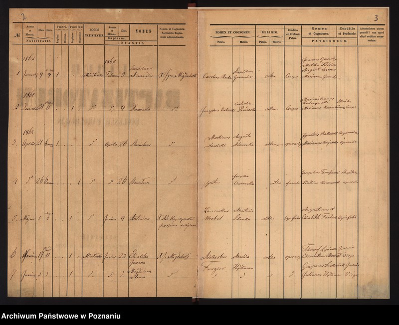 Obraz 4 z jednostki "Duplicat baptisatorum"