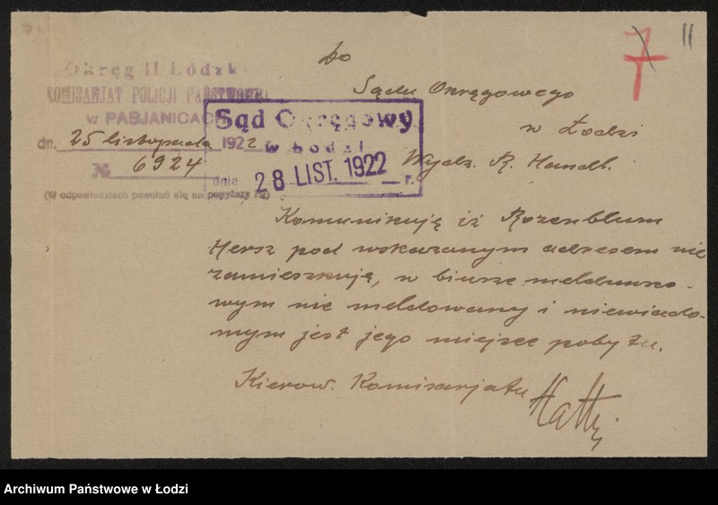 Obraz 13 z jednostki "Hersz Rozenblum- handel win i wódek"