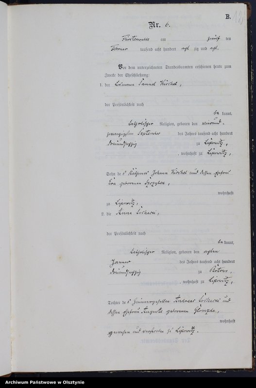 image.from.unit.number "Heiraths-Neben-Register Nr 1 - 51"