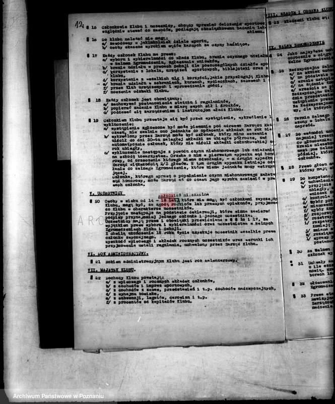 Obraz 16 z jednostki "/Klub Sportowy,,Admira" w Poznaniu/"