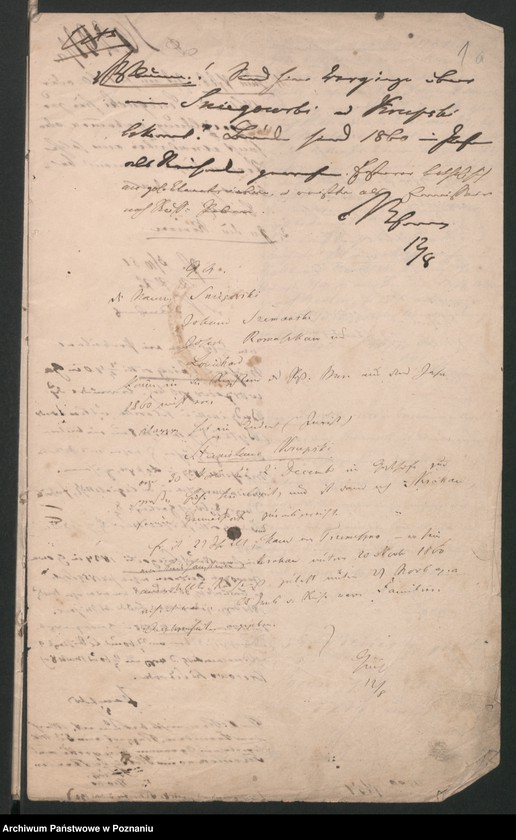 Obraz 5 z jednostki "A. betr. die Familie von Śmiegocki /Michael, Stanislaus und Anton/"