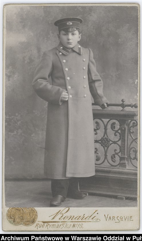 Obraz 88 z kolekcji "Chłopcy w niebieskich mundurkach... - uczniowie pułtuskiego Gimnazjum z okresu I wojny światowej"