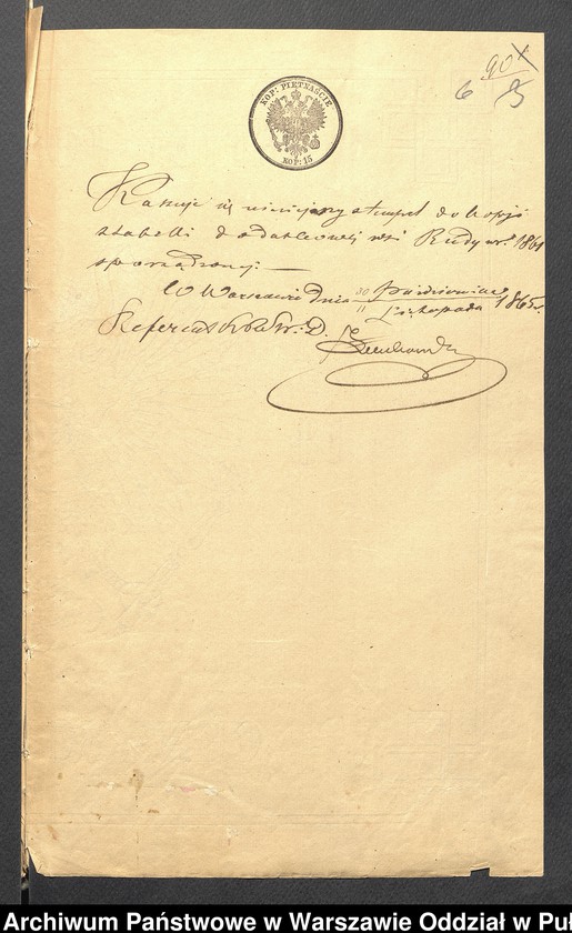 image.from.unit.number "O urządzaniu chłopów byłej rządowej wsi Ruda, gm. Komorowo wchodzącej w skład prywatnej własności tejże nazwy podlegającej ziemianinowi Antoniego Zielińskiego"