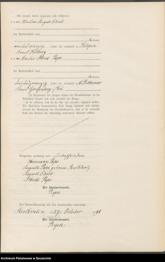 Obraz 19 z jednostki "Heiraths-Register (Neben-Register)"