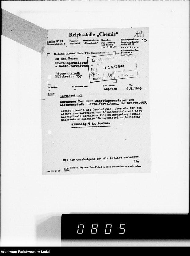 Obraz 18 z jednostki "Medikamente für das Getto"