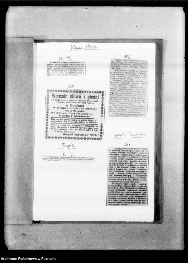 Obraz 5 z jednostki "Różne komunikaty prasowe. [Wycinki prasowe.]"