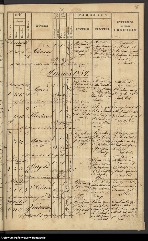 image.from.unit.number "Księga urodzeń (lata 1851-1889), małżeństw, zgonów (lata 1851-1897) - Hucisko"