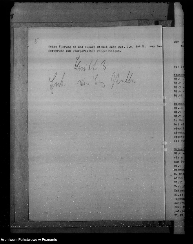 Obraz 9 z jednostki "Aktenauszüge für die 11.Sitzung der Zentralstelle der Deutschen Volksliste"