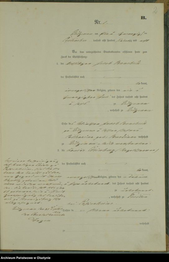 image.from.unit.number "Heiraths-Haupt-Register Nr 1 - 2"