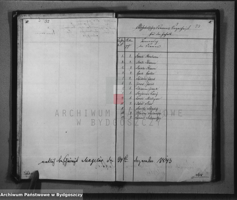 image.from.unit.number "Duplicate der Personen Standes Register der Juden Gemeinde zu Trzemeszno"