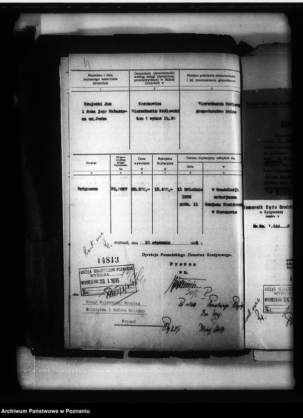 Obraz 9 z jednostki "Przymusowe przetargi nieruchomości powiatu bydgoskiego"