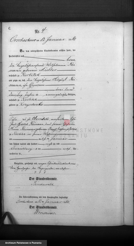 Obraz 6 z jednostki "Księga zgonów"