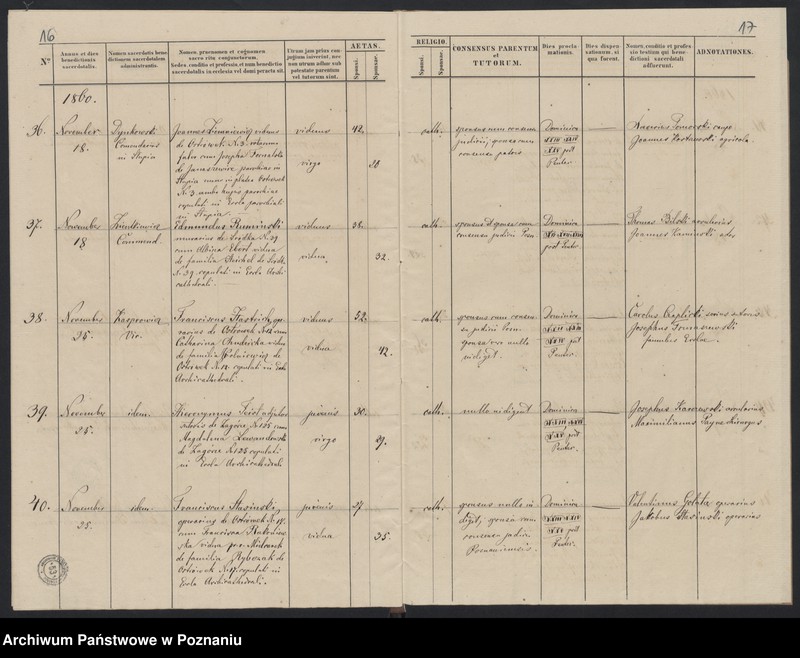 Obraz 11 z jednostki "Księga małżeństw"