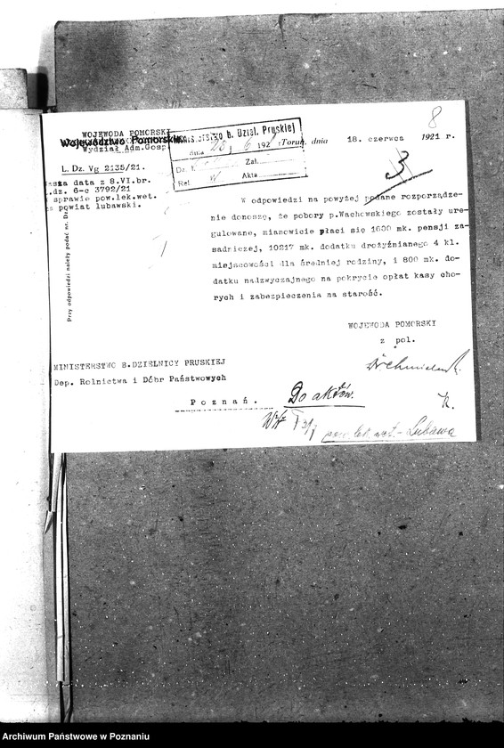 Obraz 12 z jednostki "Pow. lekarz Weterynaryjny Lubawa"