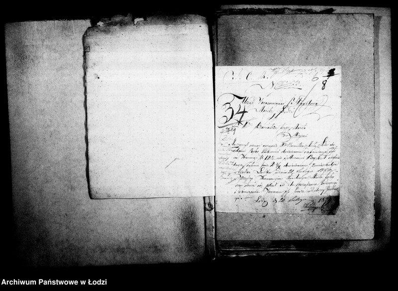 Obraz 12 z jednostki "Akta tyczące się popełnionych defraudacji skarbowych"