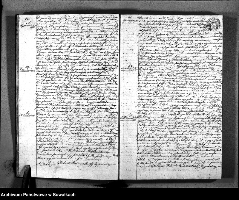 image.from.unit.number "Księga Duplikatu zawierająca w sobie Akta Urodzonych, Zaślubionych i Umarłych z Roku 1837 Parafij Leypuńskiey"