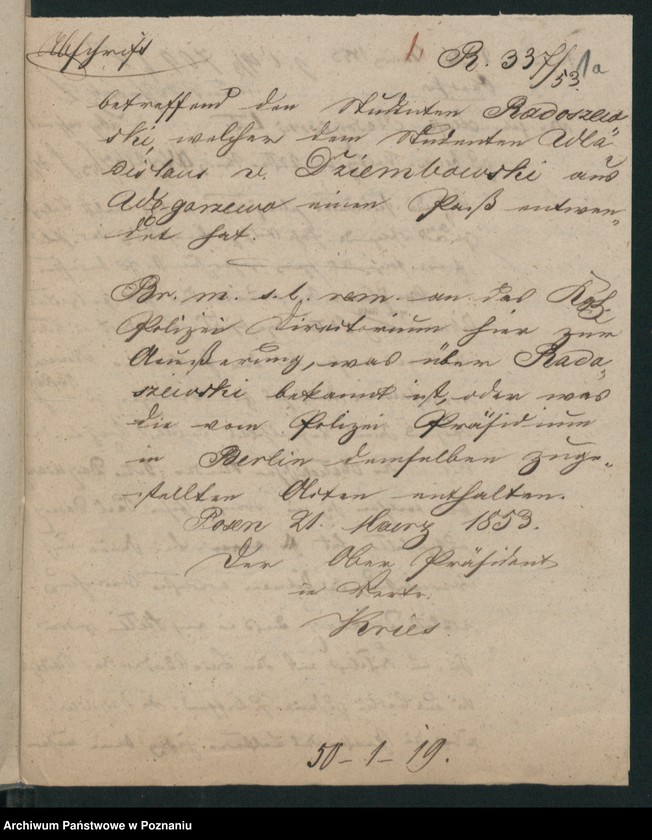 Obraz 5 z jednostki "A. betr. Klemens von Radoszewski"