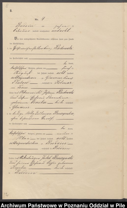 image.from.unit.number "Księga małżeństw"