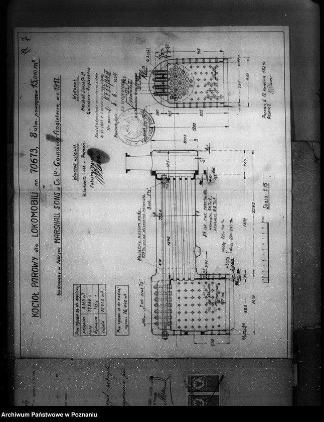 Obraz 11 z jednostki "Fabryka maszyn -Lachowicz i Ska w Poznaniu nr woj. kotła 17"