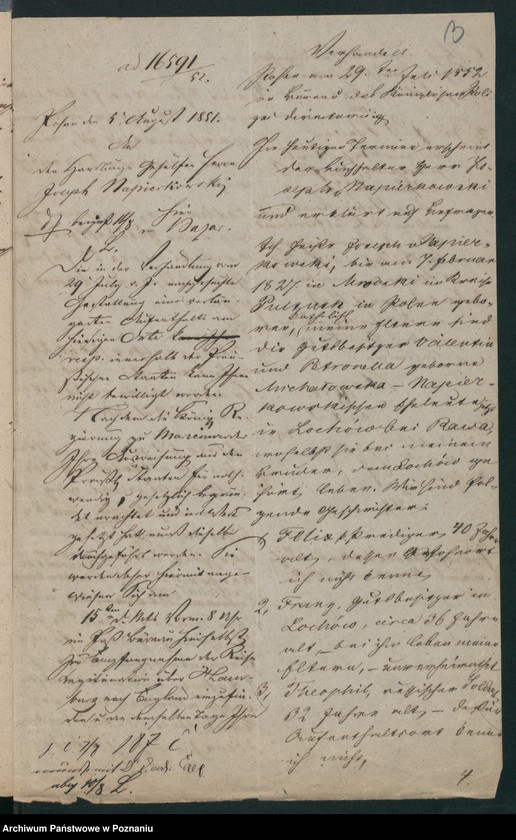 Obraz 6 z jednostki "A. betr. Josef von Napierkowski"