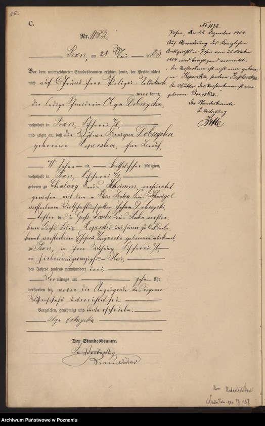 Obraz 19 z jednostki "Księga zgonów tom III"