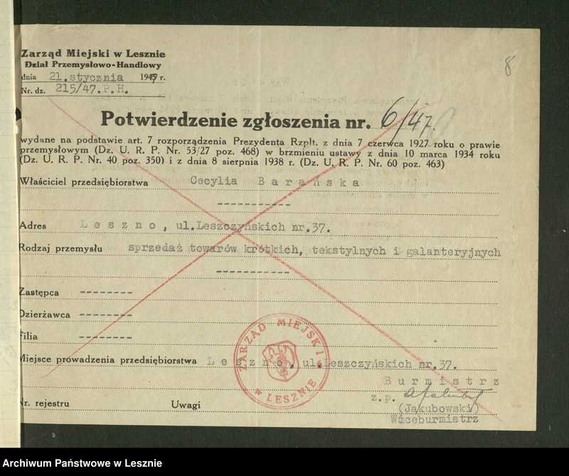 Obraz 8 z jednostki "[Likwidacja przedsiębiorstw]"