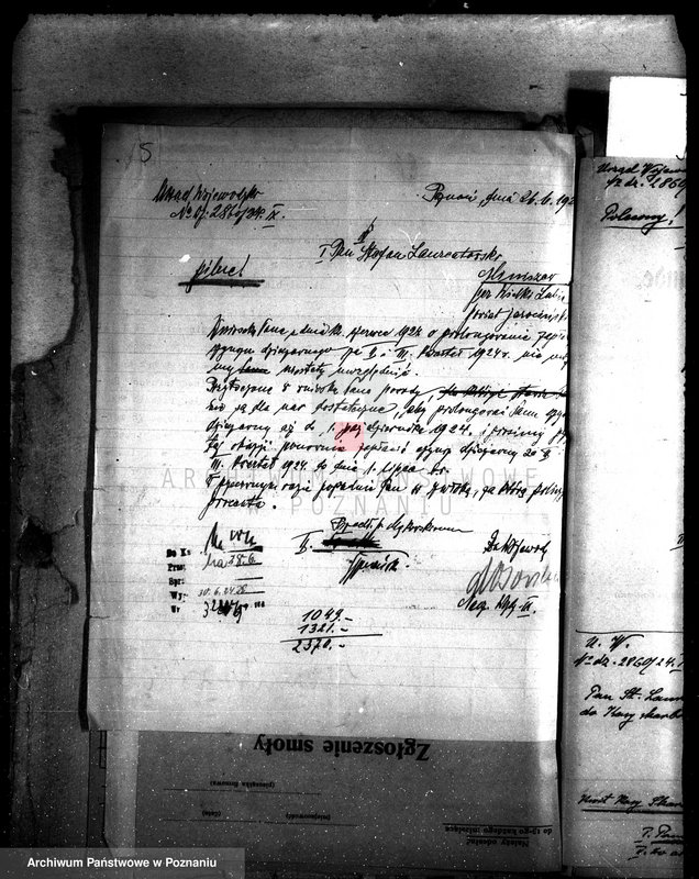 Obraz 9 z jednostki "Akta dotyczące czynszu dzierżawnego majętności Miniszew"