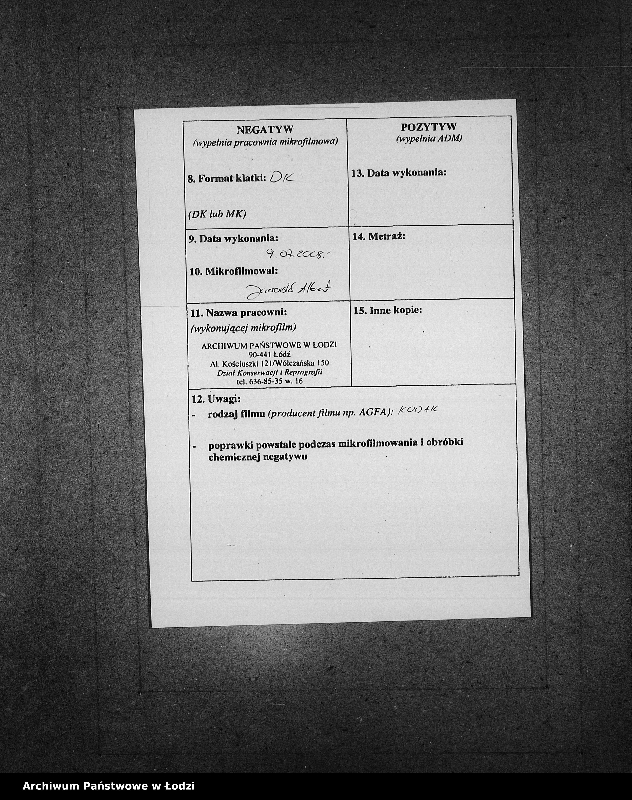 Obraz 3 z jednostki "Akta urodzeń"