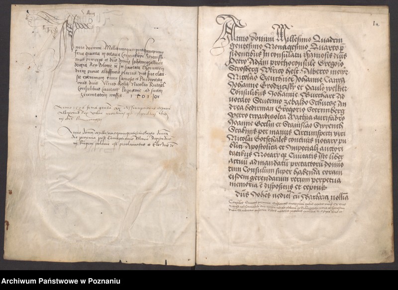 Obraz 5 z jednostki "Acta consularia civitatis Posnaniensis"