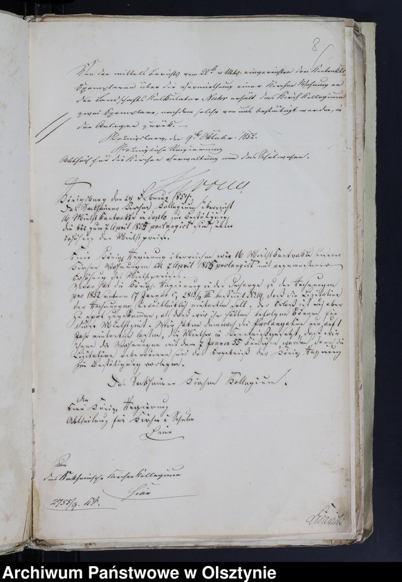 image.from.unit.number "Vermieten der Wohnungen und der Grundstücken von Gemeinde Kirchenrat. Die Errichtung eines Mietshauses /Gesuche, Mietskontrakte, Erlaubnisee, Hypotekenakten usw./"