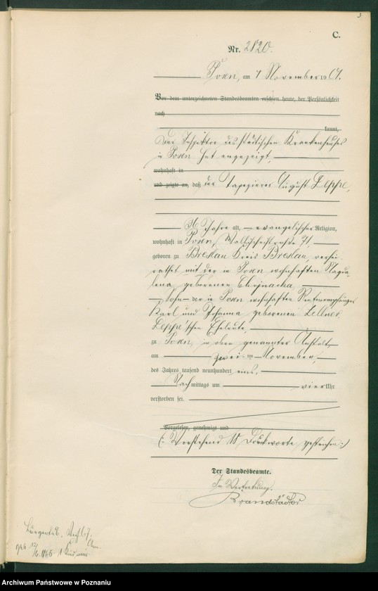 Obraz 6 z jednostki "[Księga zgonów t. VI]"