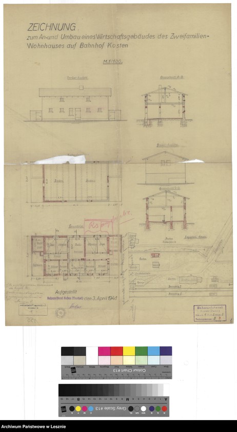 Obraz 7 z jednostki "Kościan miasto. Stacja kolejowa."