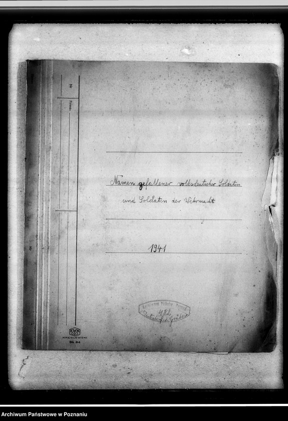 Obraz 4 z jednostki "Namen gefallener volksdentschen Soldaten und Soldaten der Wehrmacht"