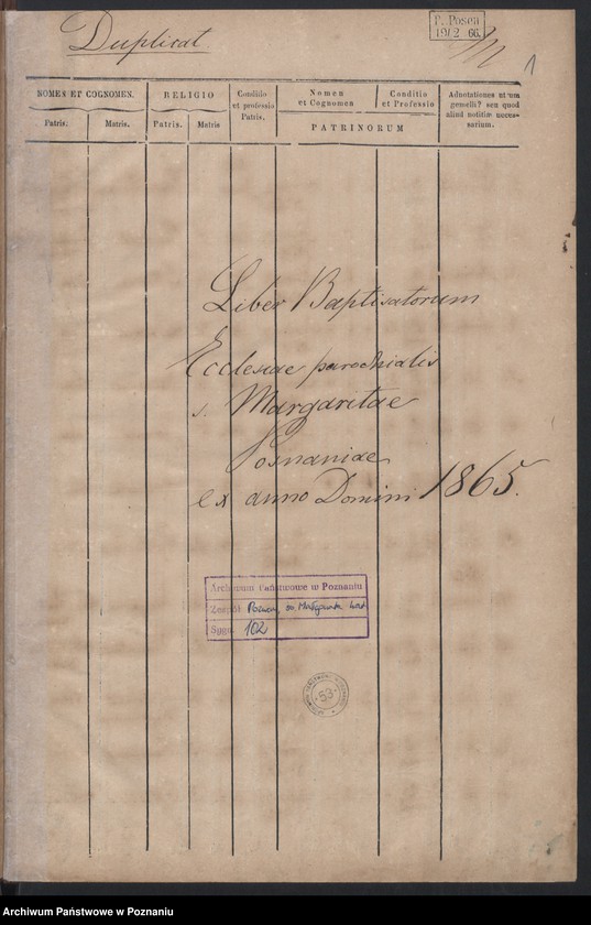 Obraz 3 z jednostki "Księga urodzeń"