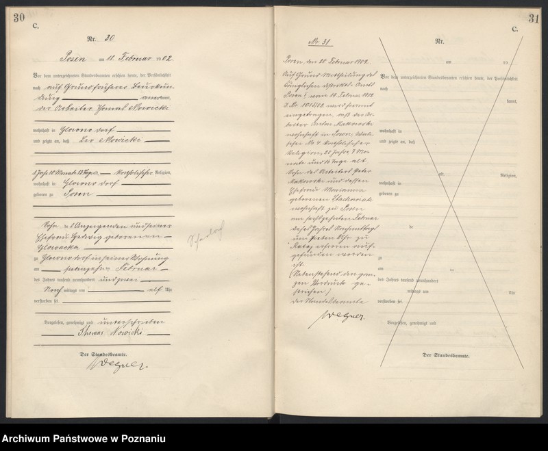 Obraz 18 z jednostki "Księga miejscowa zgonów"