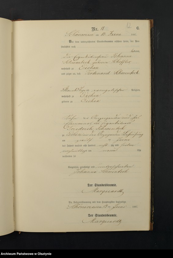 image.from.unit.number "Sterbe-Neben-Register Nr 1 - 34"