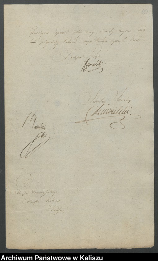 Obraz 13 z kolekcji "Dary Teatru Amatorskiego w Kaliszu na rzecz kaliskiego szpitala w latach 1819-1822111"