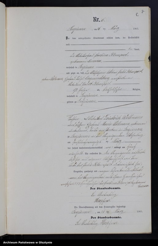 image.from.unit.number "Sterbe-Neben-Register Nr 1 - 17"