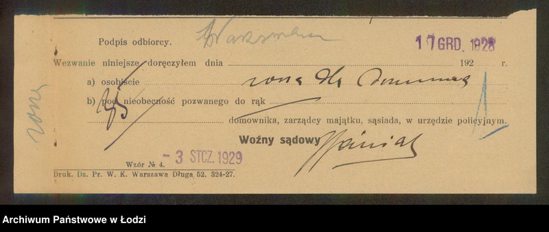 Obraz 3 z jednostki "Mendel Waksman – sprzedaż wody sodowej, lemoniady, słodyczy i owoców"