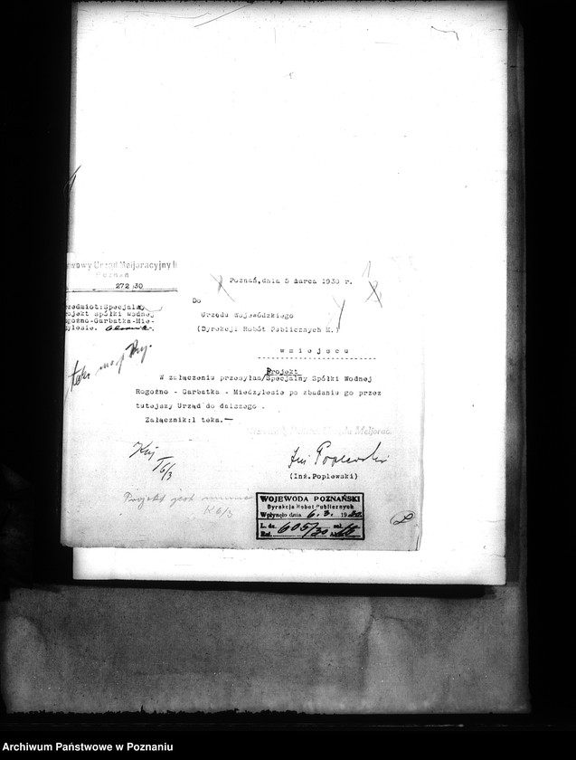 Obraz 4 z jednostki "Sprawy prawne spółek wodnych i melioracyjnych w powiecie obornickim"