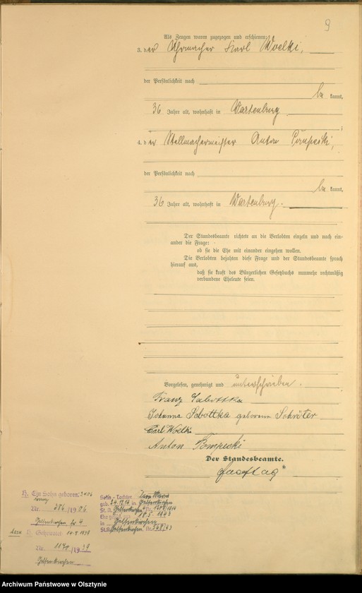 image.from.unit.number "Heiraths-Haupt-Register Nr 1 - 22"