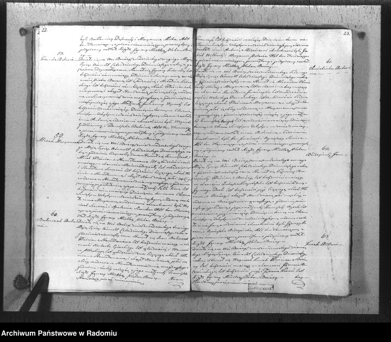 Obraz 14 z jednostki "Duplikat urodzonych, zaślubionych i umarłych parafii Brzóza na rok 1849"