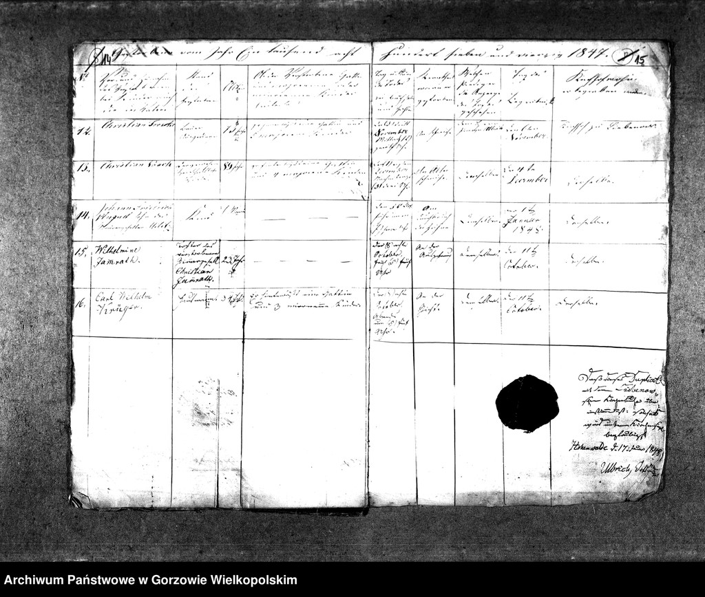 image.from.unit.number "Duplikate der Kirchenbücher von der Parochie Liebenow (Lubno)"