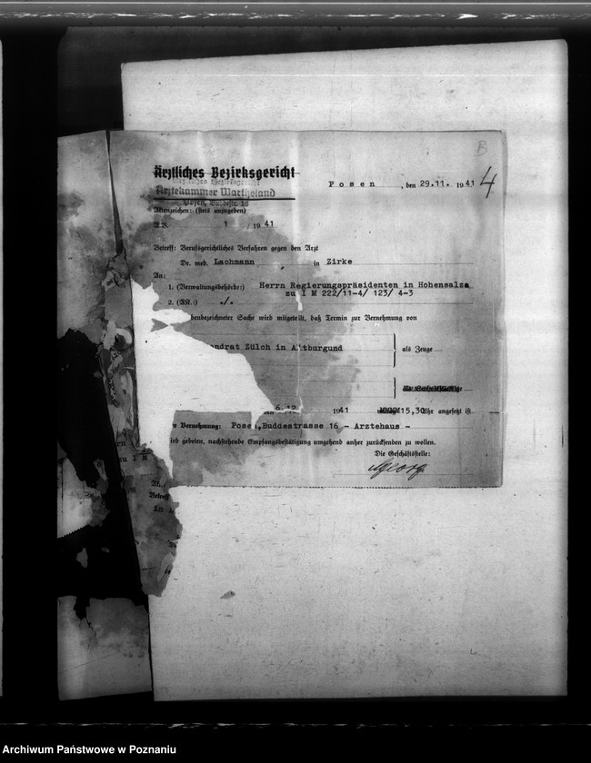 Obraz 8 z jednostki "Notdienstverpflichtung der Ärzte"