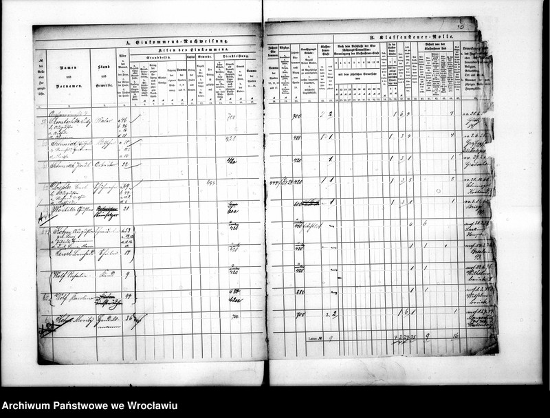 image.from.unit.number "Klassensteuerrolle nebst Eikommens - Nachweisung"