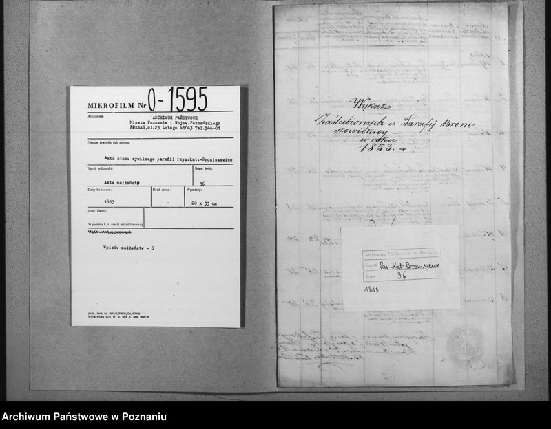 image.from.team "Akta stanu cywilnego Parafii Rzymskokatolickiej Broniszewice (pow. pleszewski)"