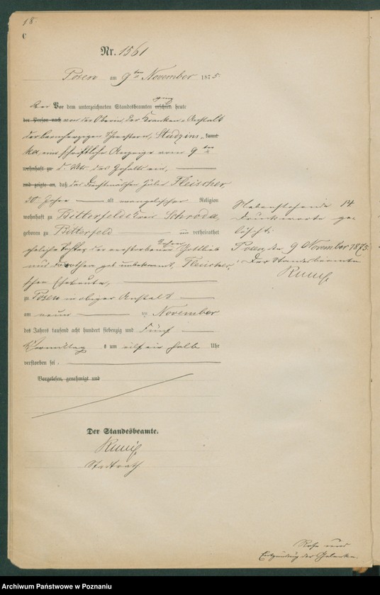 Obraz 19 z jednostki "Księga zgonów"