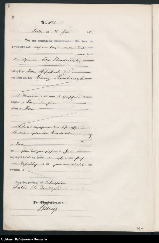 Obraz 9 z jednostki "Księga zgonów t. III"