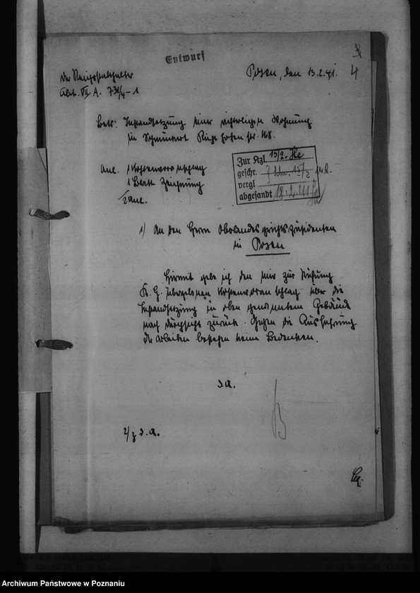 Obraz 8 z jednostki "Amtsgericht Schmückert - Bojanowo"