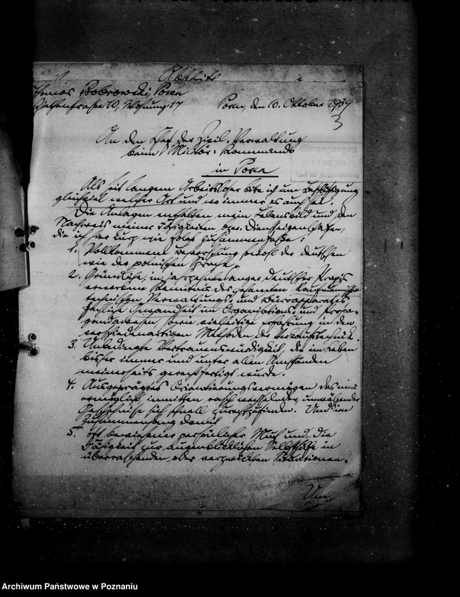 Obraz 7 z jednostki "Bewerbungsgesuche um Anstellung"